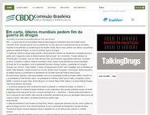 Tablet Screenshot of cbdd.org.br